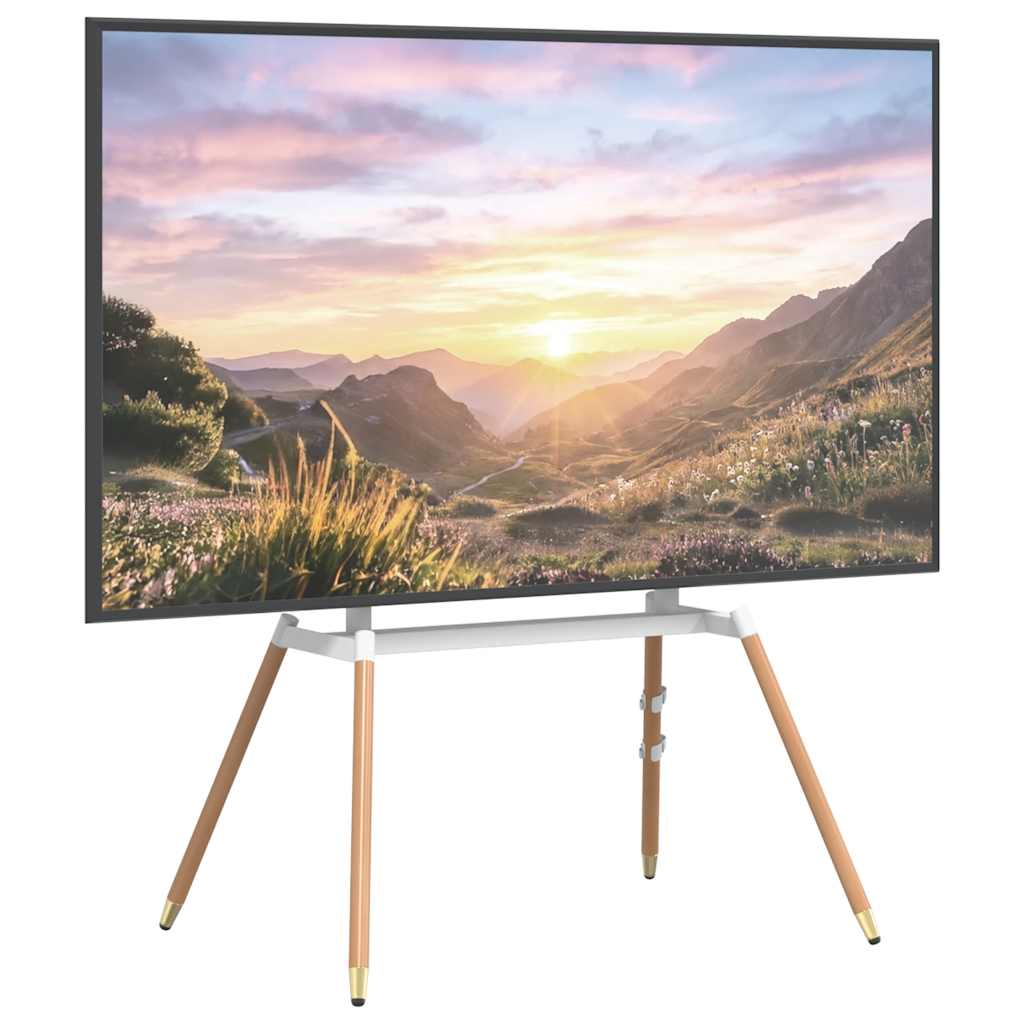 Tv stand per 37-86 "screen max. vesa 400x600 mm 60 kg-brown, 1, con 4 gambe - number 3.