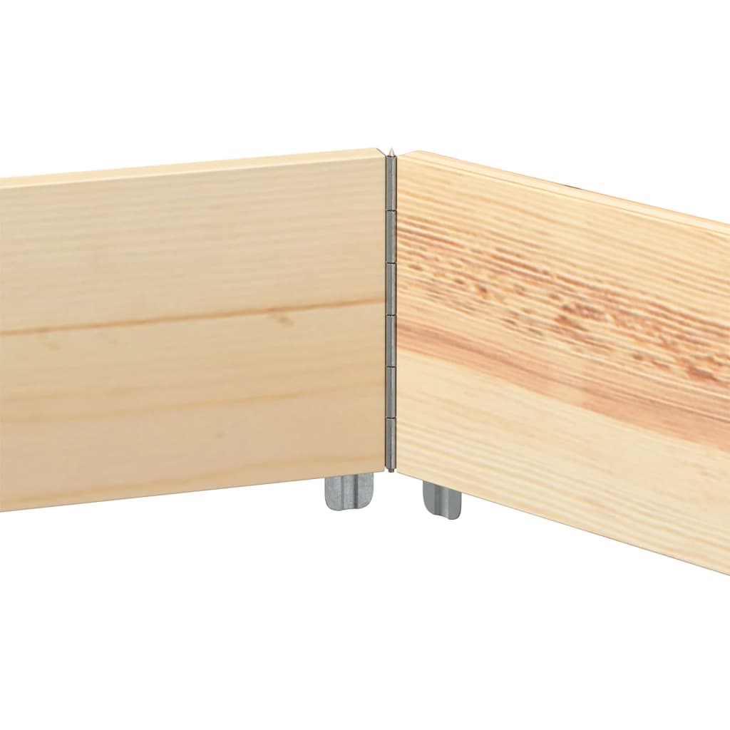 Raised bed solid pine hexagonal - natural colour, 160 x 160 cm, 1 - number 6.