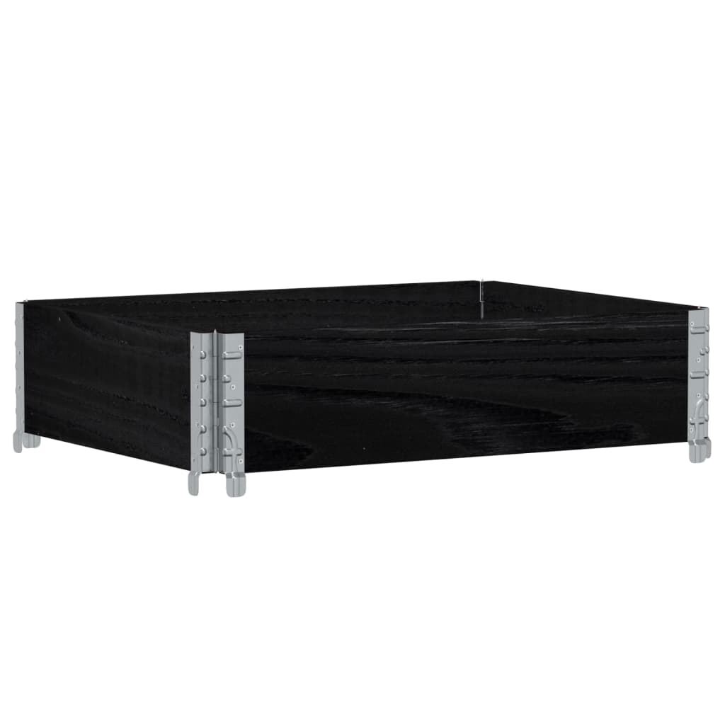 Paletni okvir puni bor - crni, 80 x 60 cm, 1 - number 5.