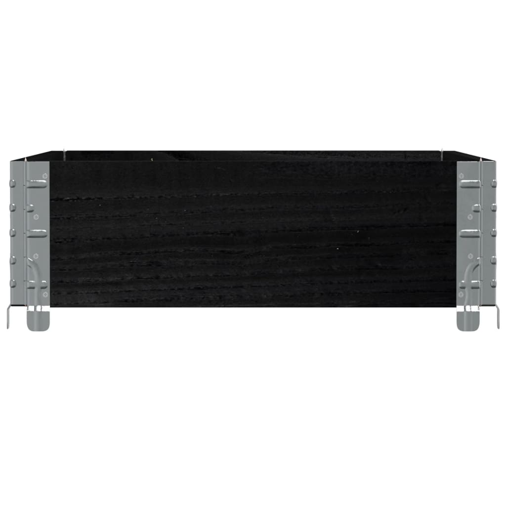 Paletni okvir puni bor - crni, 80 x 60 cm, 1 - number 4.