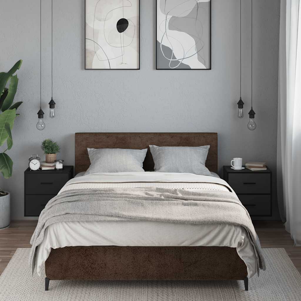 Zidni noćni ormarići kom. 40x31x39,5 cm - crna, 2 - number 3.