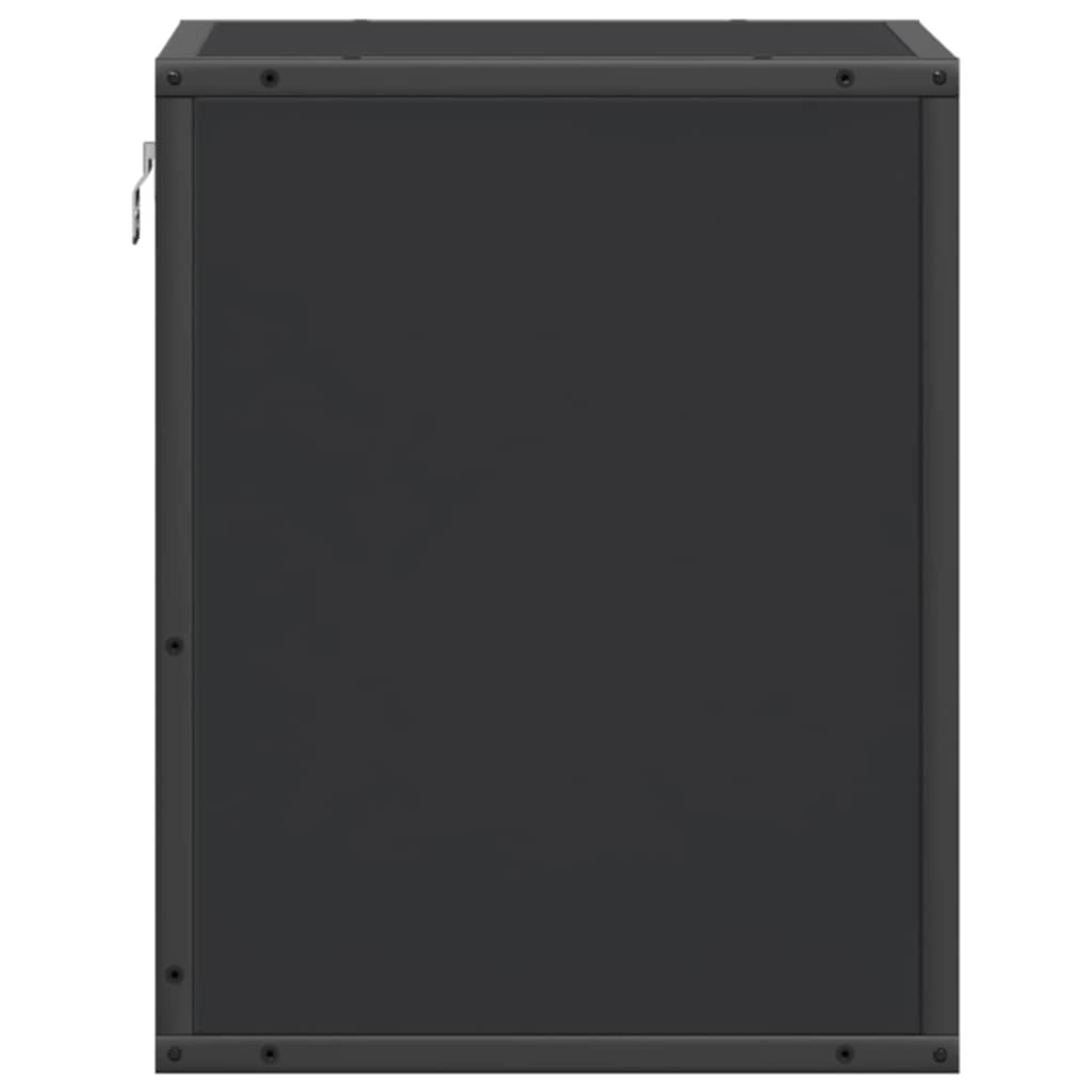 Væghængt sengebord 40x31x39,5 cm - sort, 1 - number 7.