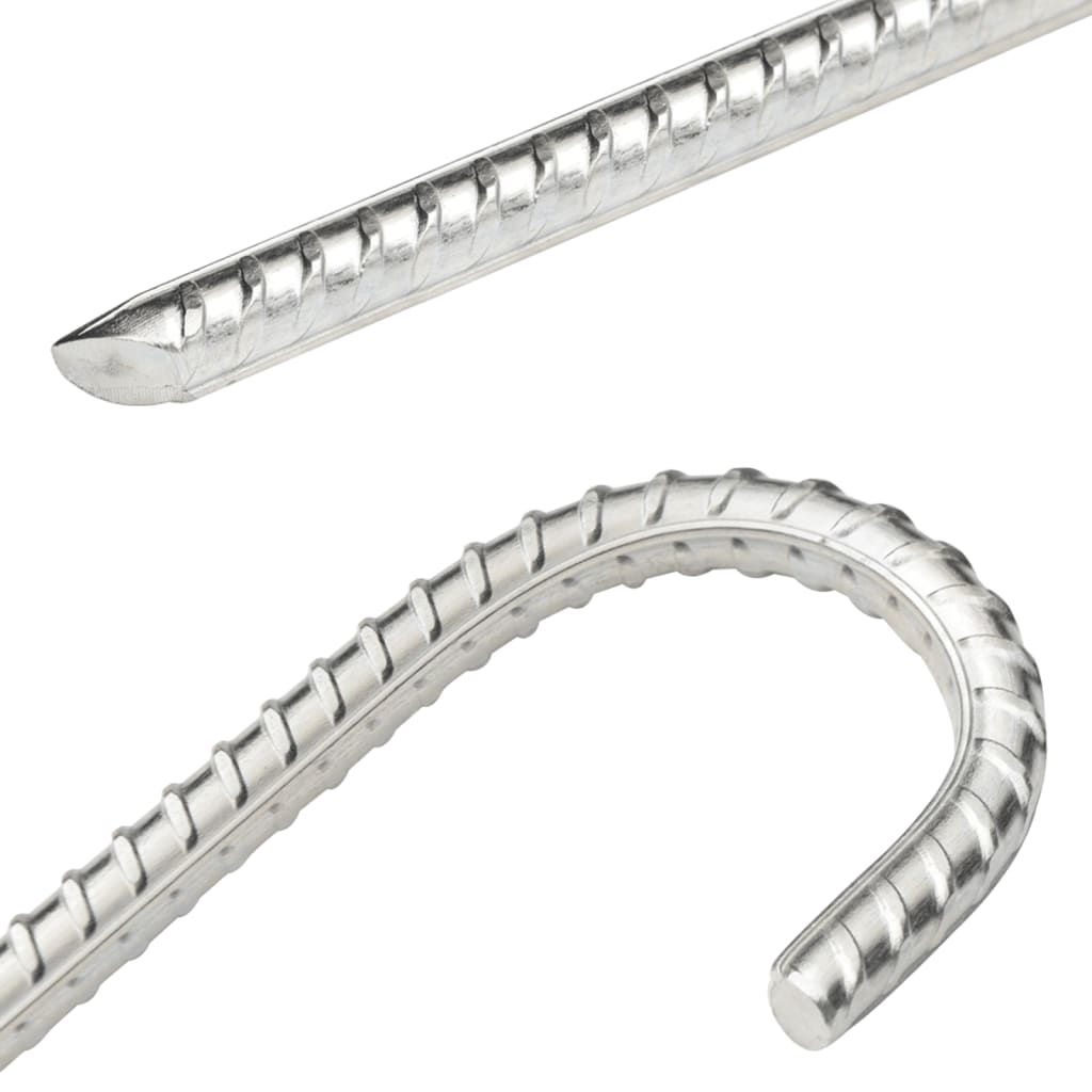 Klinovi za šator kom. ø10 mm pocinčani čelik - 37 cm, 6 - number 4.