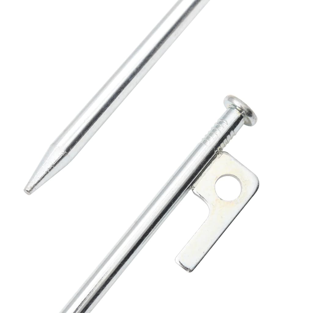 Teltpløkker stk. 20 cm 9 mm galvaniseret stål - ooo 3, ooo 4 - number 4.