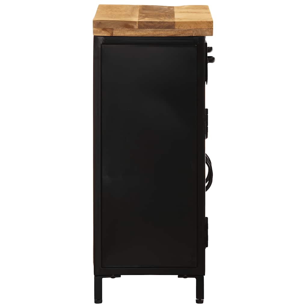 Příborník 55x30x71 cm masivní mangové dřevo - number 4.