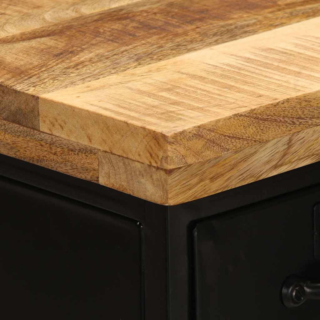 Příborník 55x30x71 cm masivní mangové dřevo - number 6.