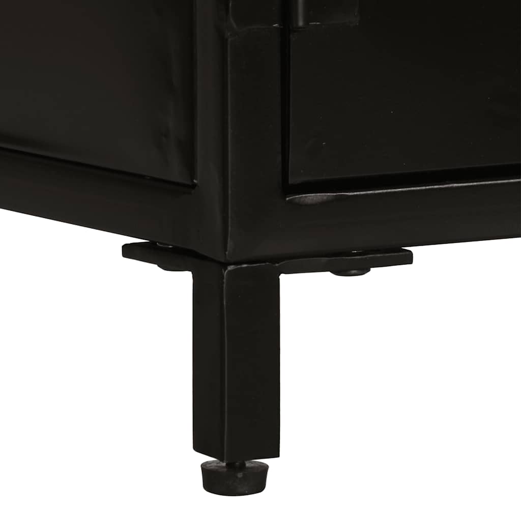 Příborník 55x30x71 cm masivní mangové dřevo - number 8.