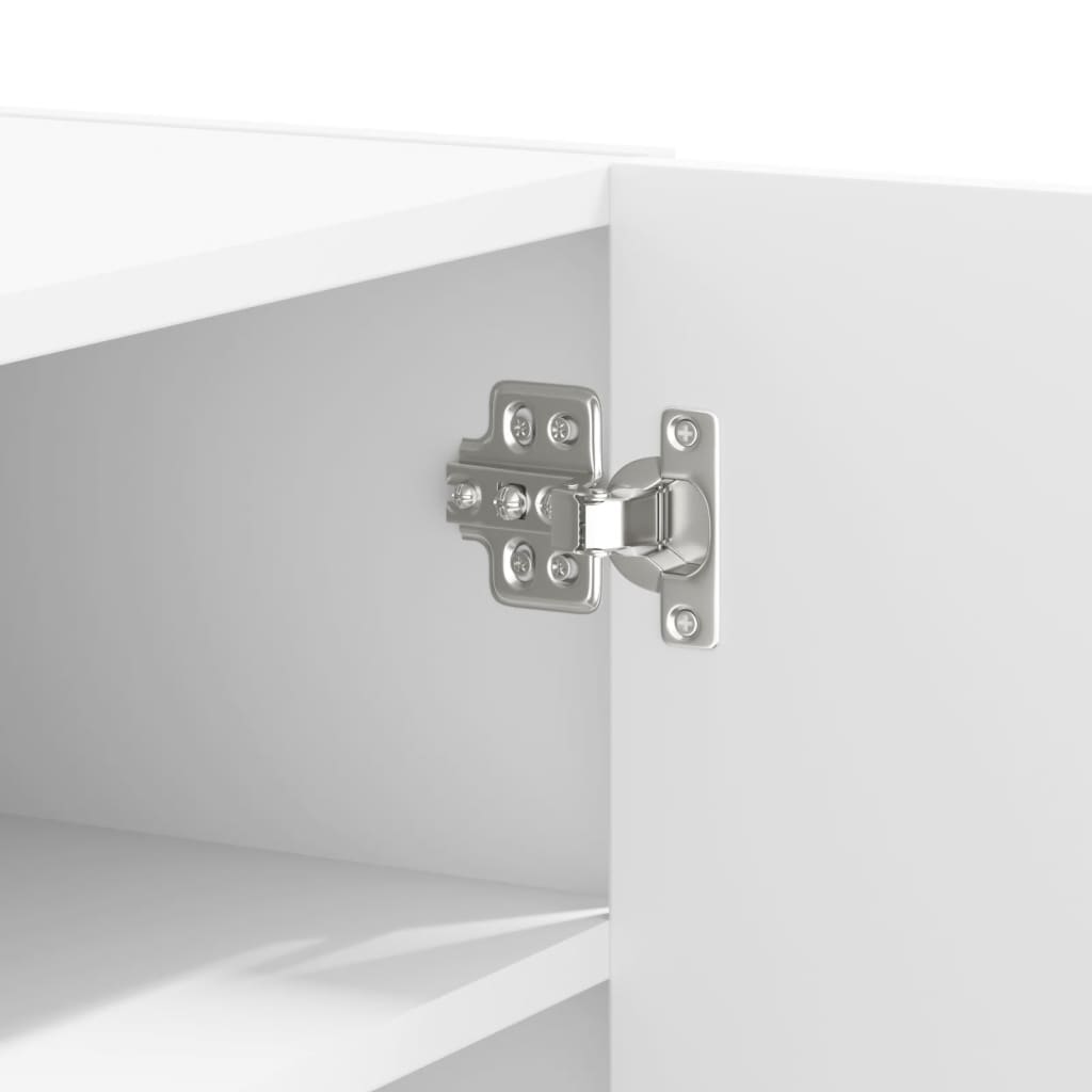 Wall cabinet 75x31x70 cm engineered wood - white, 1 - number 9.