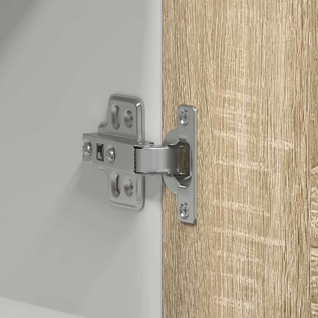 Zidni ormar 60x31x60 cm konstruirano drvo sonoma hrast - number 9.