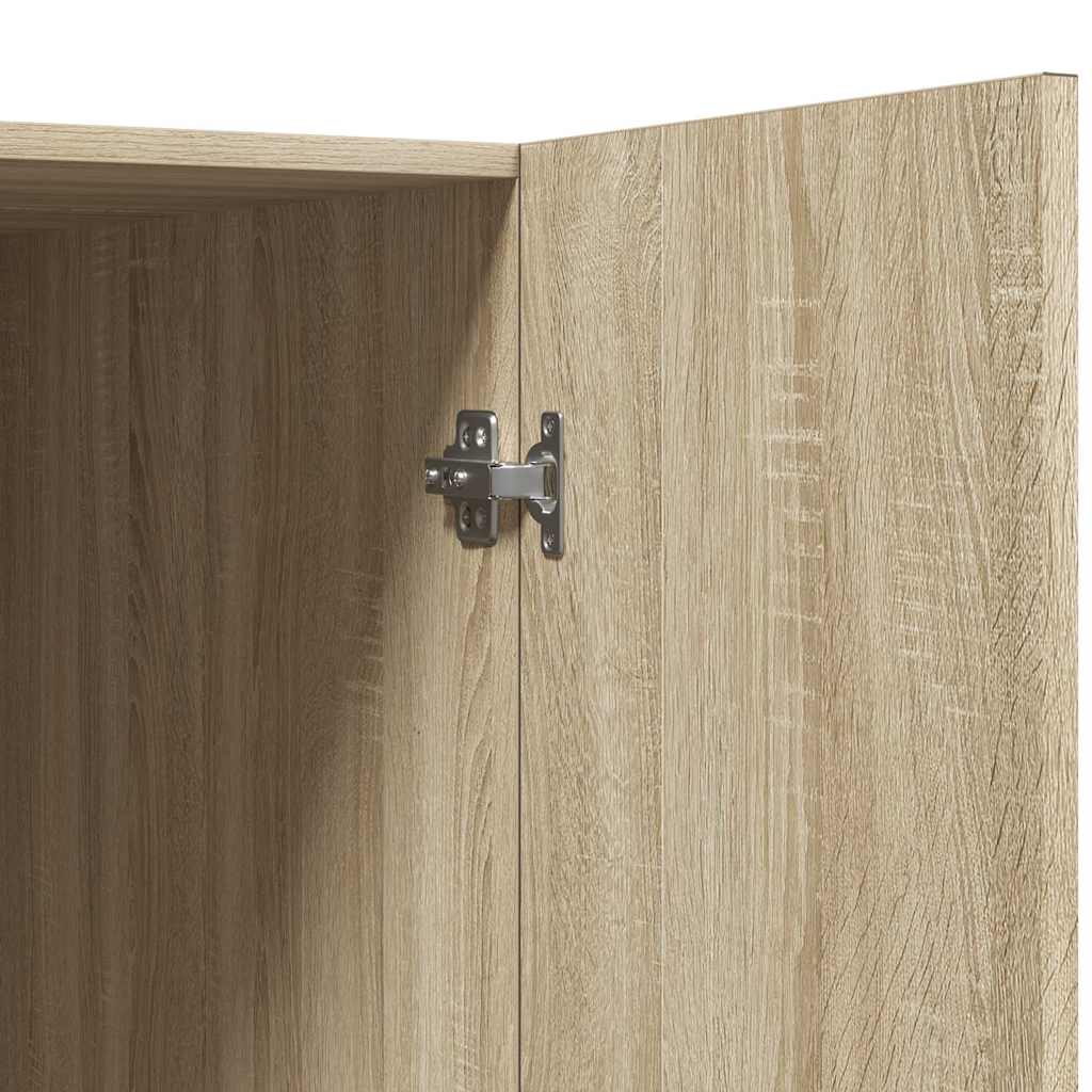 Vaskemaskineskab 70,5x71,5x91,5 cm sonoma-eg - number 8.