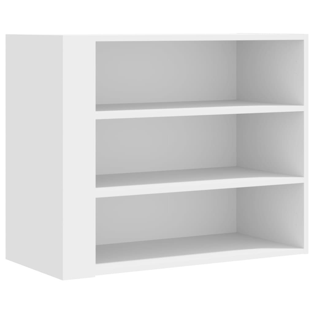 Szafka ścienna 75x31x70 cm drewno klejone - biały, 1 - number 2.