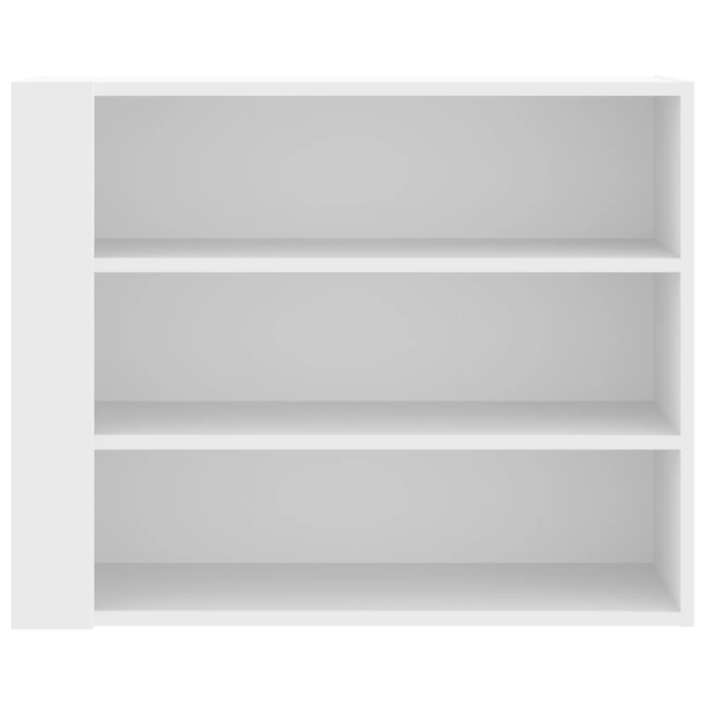 Szafka ścienna 75x31x70 cm drewno klejone - biały, 1 - number 4.