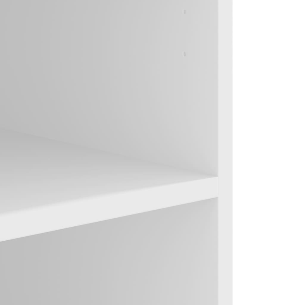 Szafka ścienna 75x31x70 cm drewno klejone - biały, 1 - number 8.