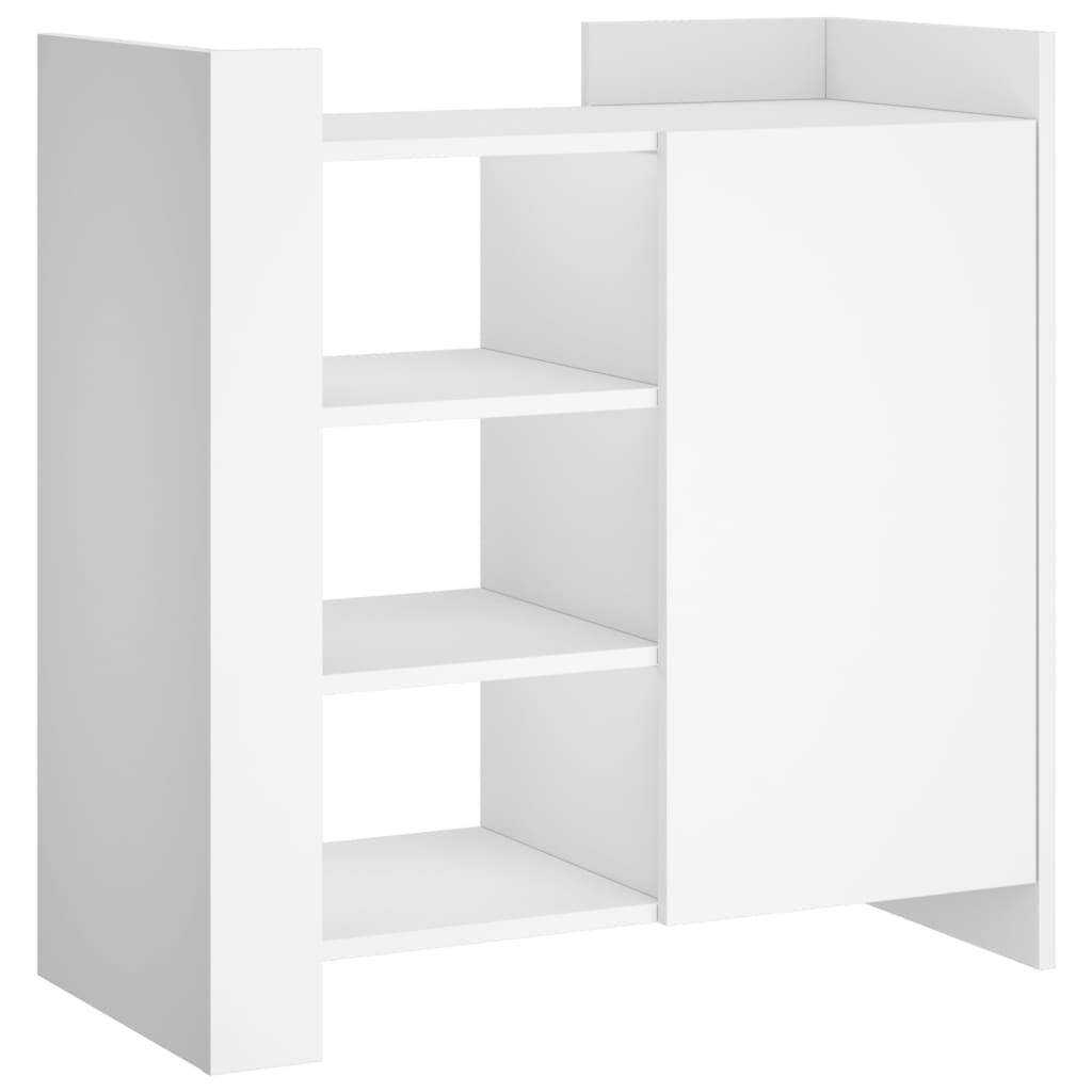 Komoda 73,5x35x75 cm konstruirano drvo - bijela, 1 - number 2.