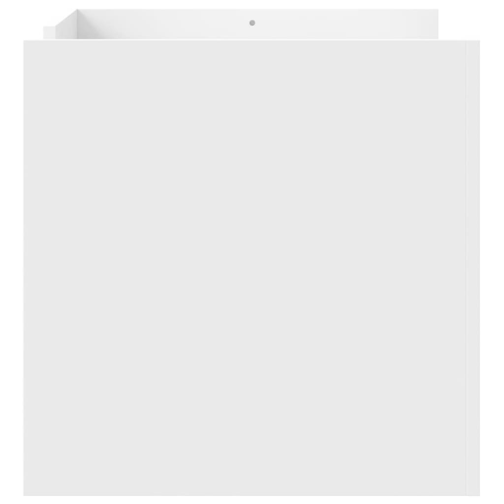 Stolik kawowy z drewna klejonego - biały, 80 x 50 x 50 cm, 1 - number 5.