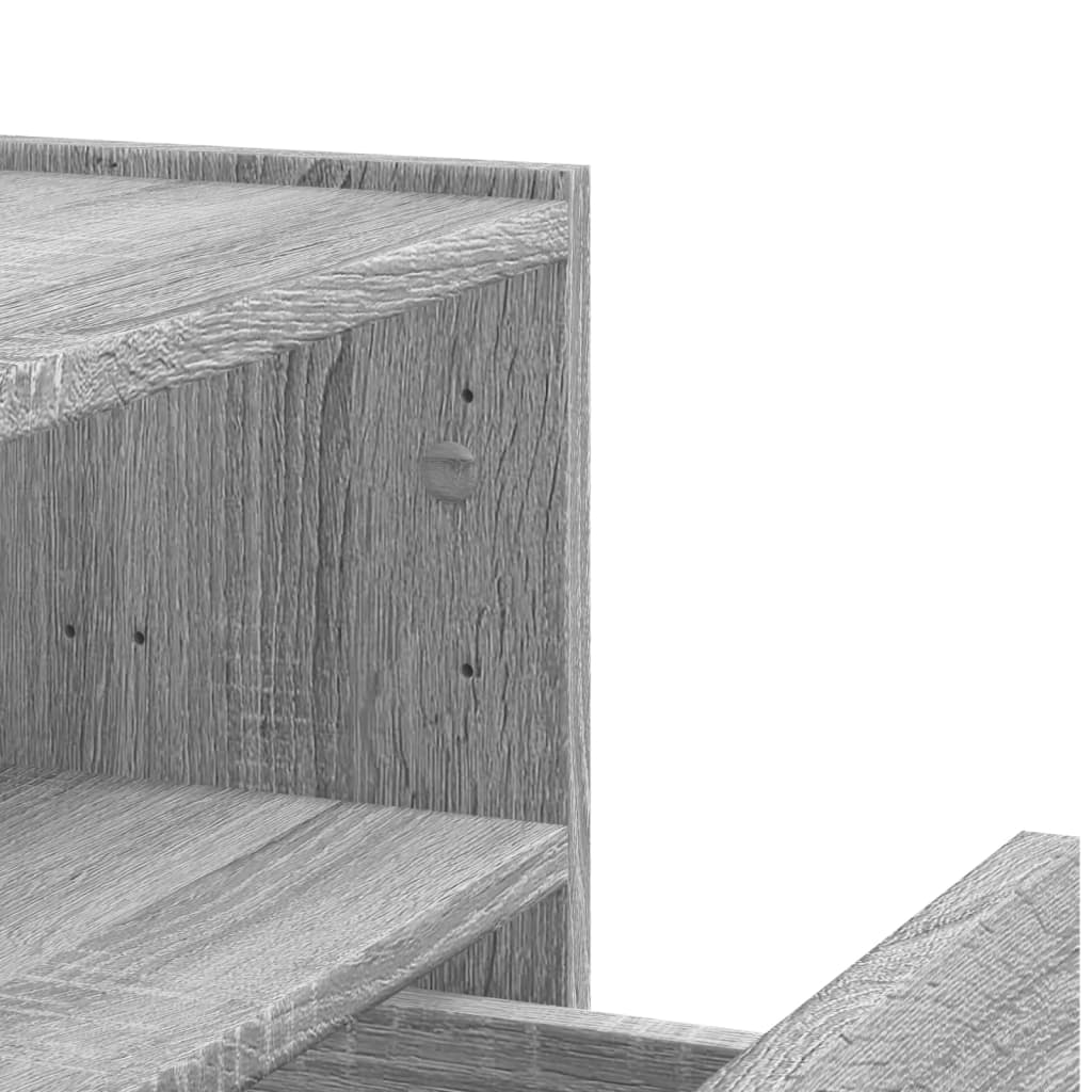 Zidni noćni ormarić 45x30x35 cm - sivi sonoma hrast, 1 - number 9.