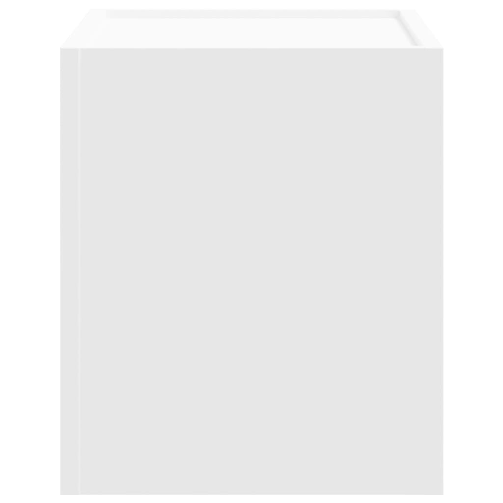 Væghængt sengebord 45x30x35 cm - hvid, 1 - number 5.