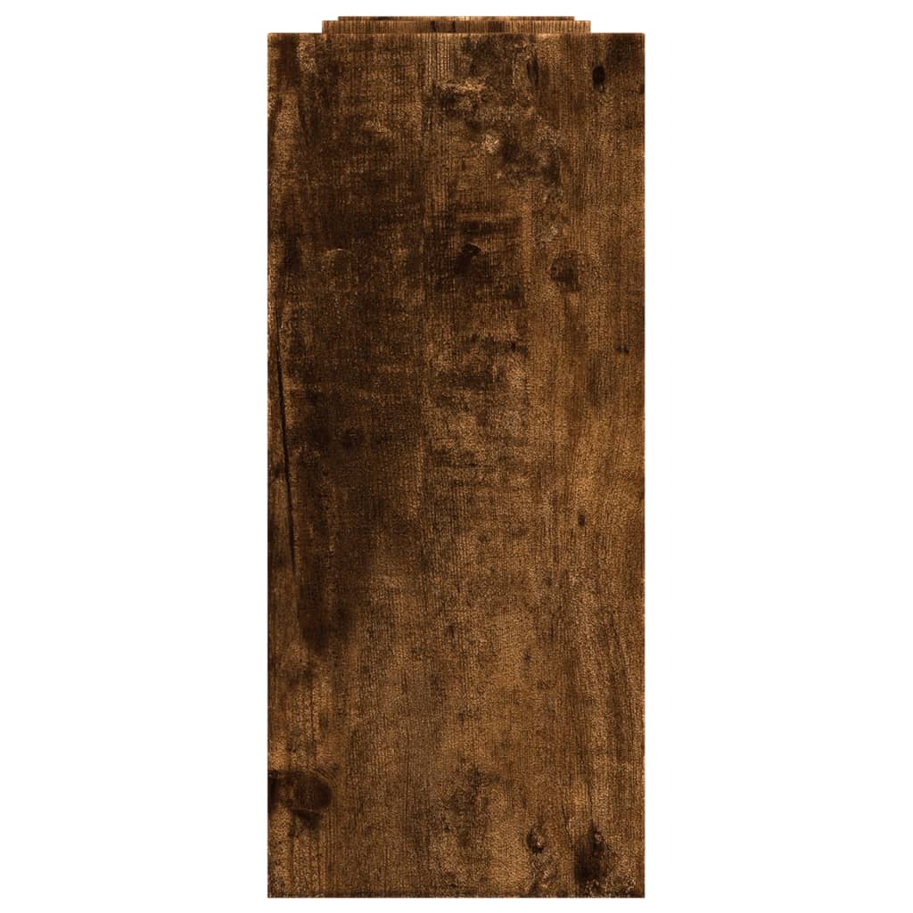 Cola de milano 34,5x15,5x35,5 cm madera de ingeniería - roble ahumado, 34,5 x 15,5 x 35,5 cm - number 6.