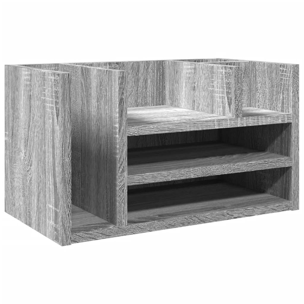 Cola de milano 44,5x24x25 cm madera de ingeniería - roble sonoma gris - number 2.