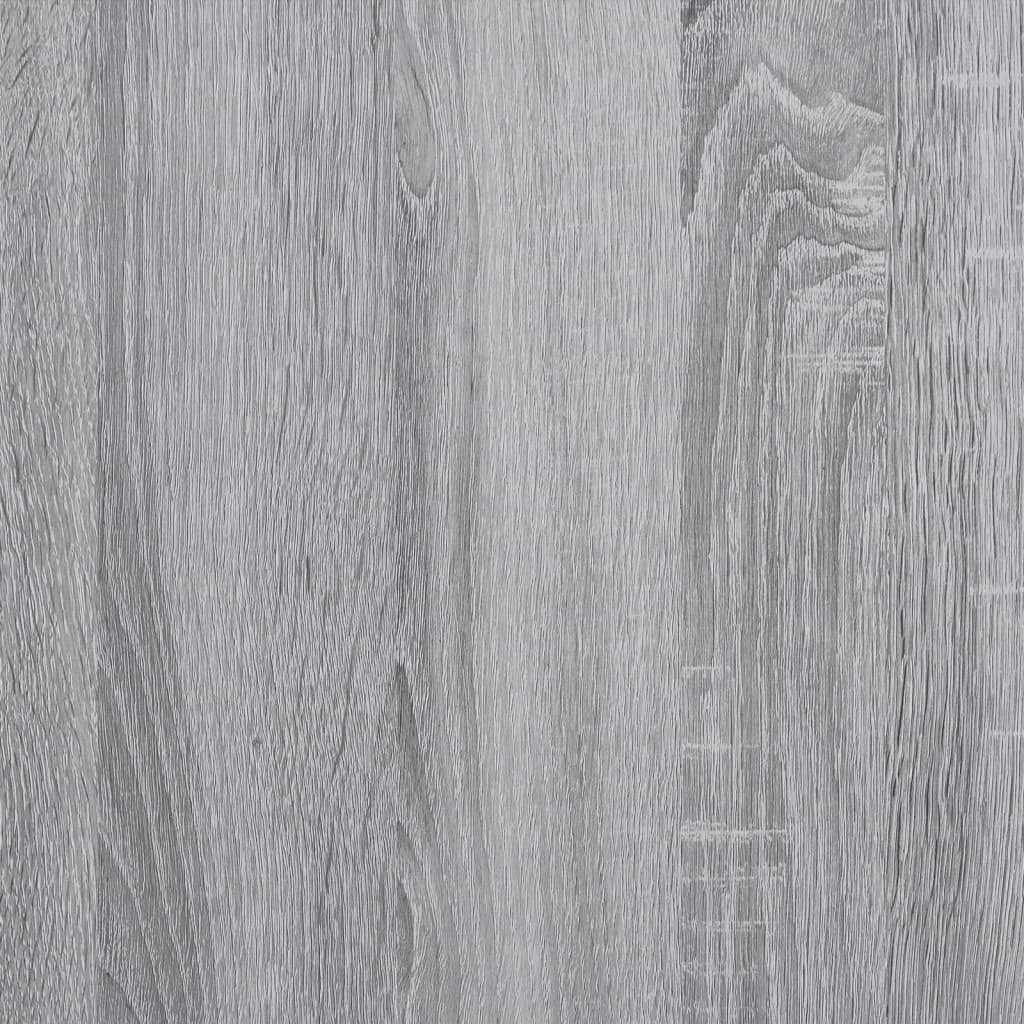 Cola de milano 44,5x24x25 cm madera de ingeniería - roble sonoma gris - number 8.