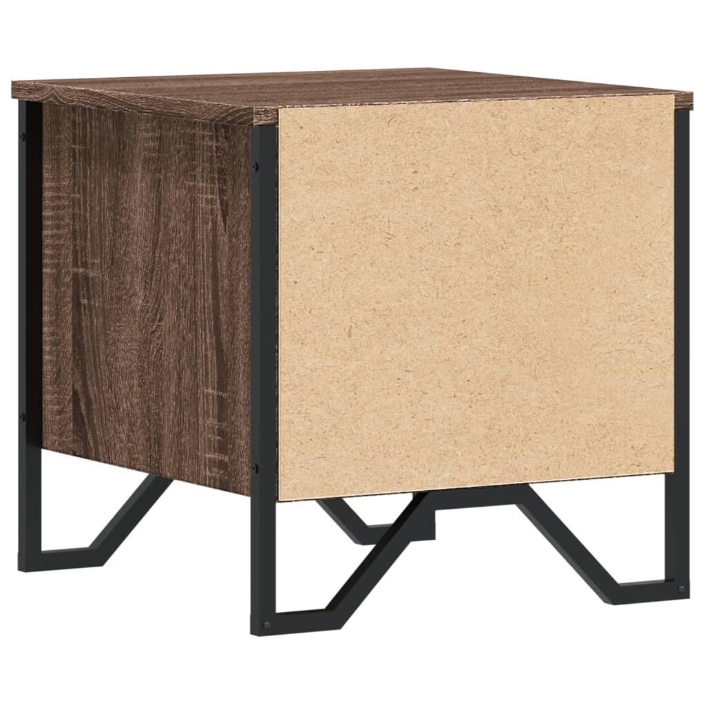 Bedside tables pc. 40x41x40 cm brown oak color - sonoma oak, 2 - number 8.