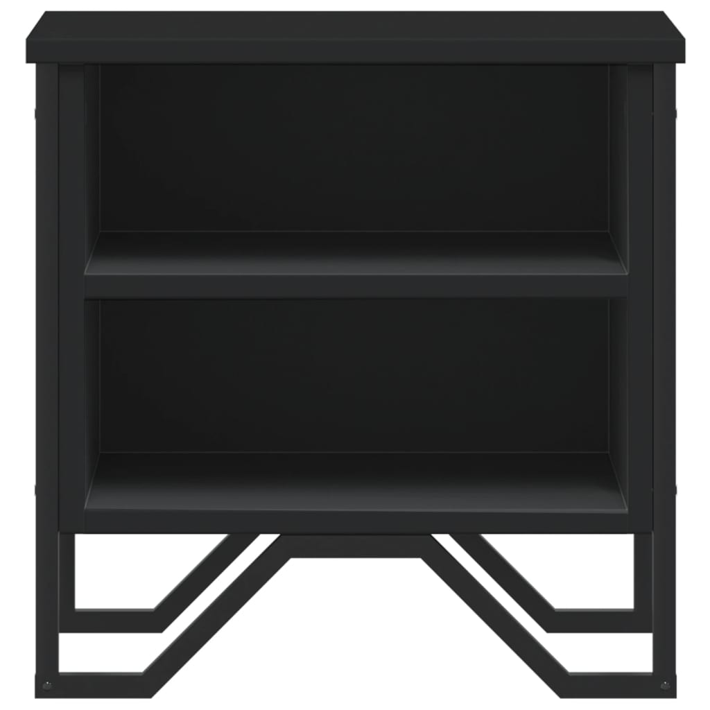 Noćni ormarići kom. 40x30x40 cm obrađeno drvo - crno, 2 - number 5.