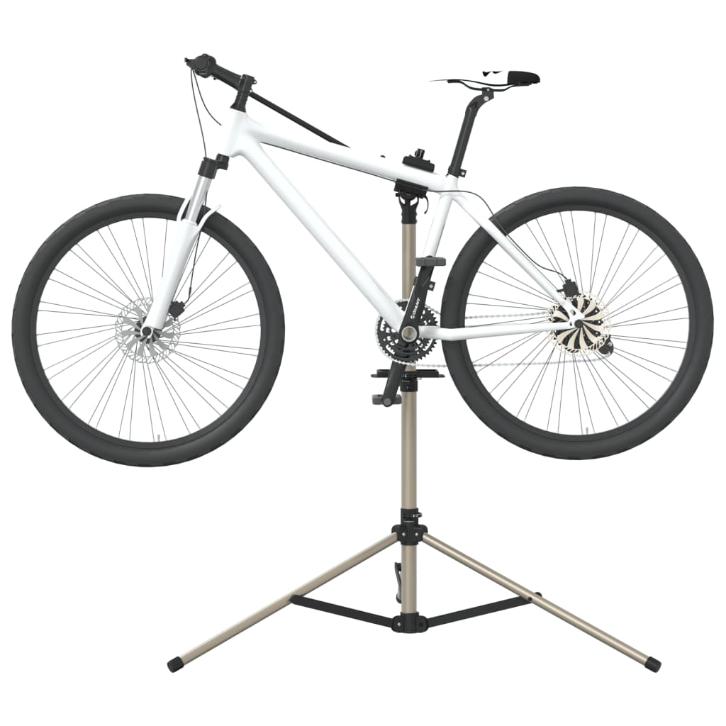 Reparationsstativ til cykler foldbart aluminium - 157 x 157 x (120-165) cm (l x b x h), 120 - 165 cm - number 1.