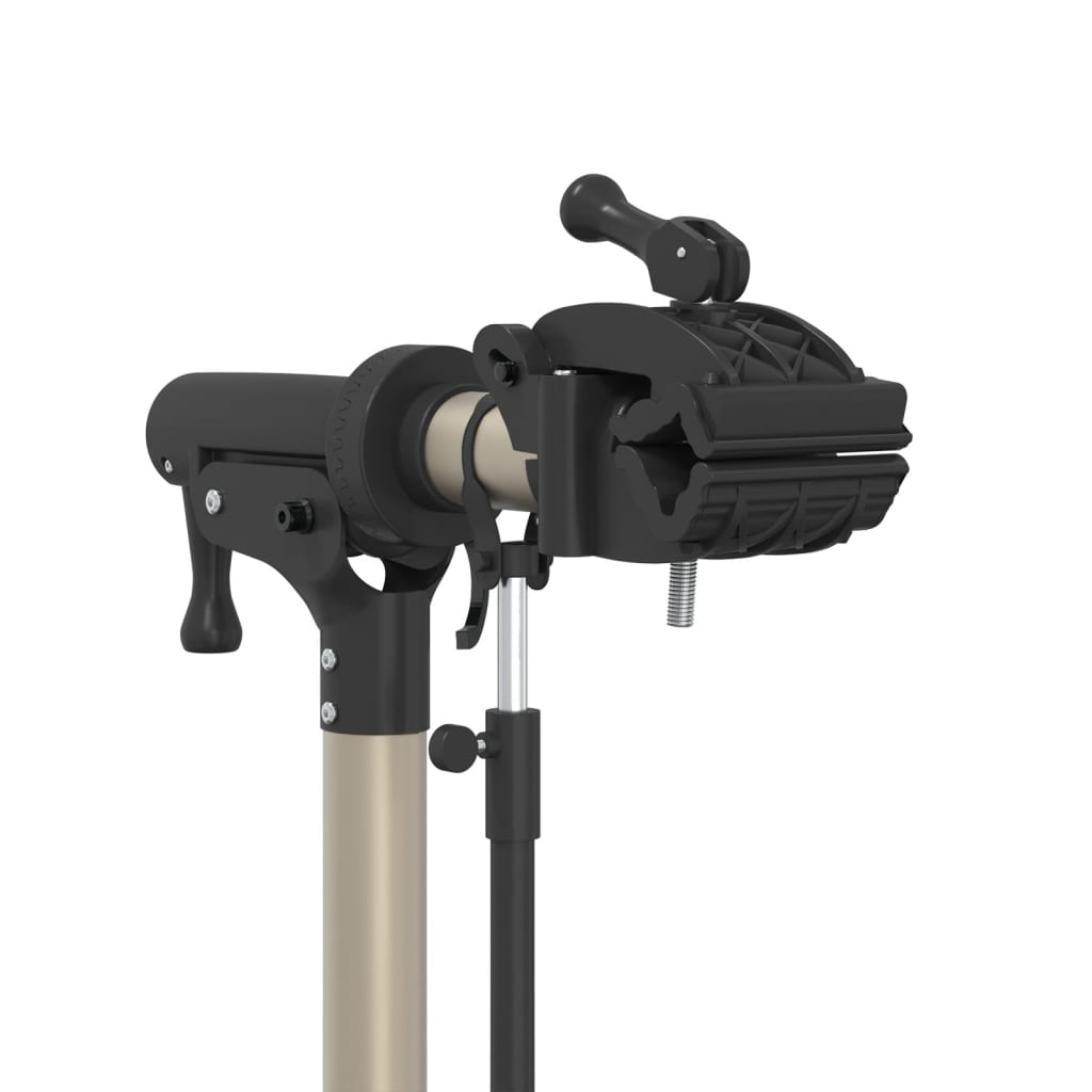 Reparationsstativ til cykler foldbart aluminium - 157 x 157 x (120-165) cm (l x b x h), 120 - 165 cm - number 10.