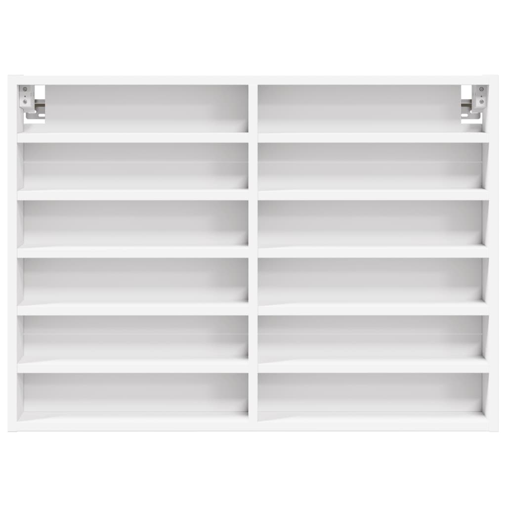 Gablota ekspozycyjna 80x8,5x58 cm drewno klejone - biały, 80 x 8,5 x 58 cm, 1 - number 4.