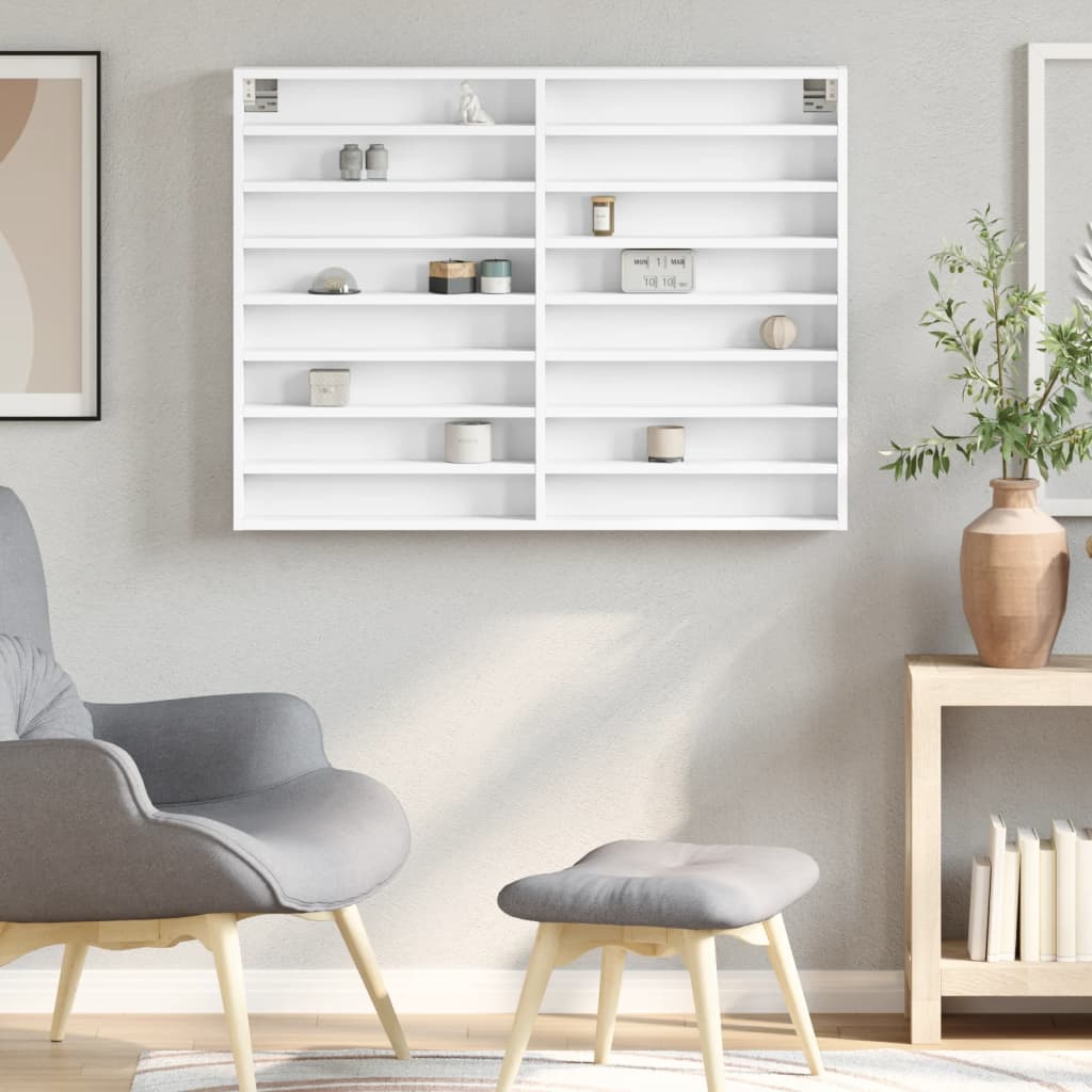 Gablota 100x8,5x75 cm płyta wiórowa - dąb sonoma szary, 80 x 8,5 x 58 cm, 1 - number 3.