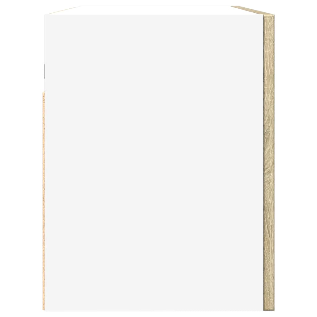 Vægskab 60x31x40 cm konstrueret træ sonoma-eg - number 6.