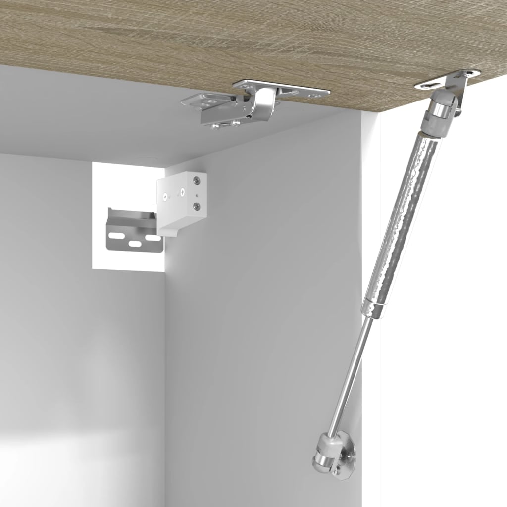 Vægskab 60x31x40 cm konstrueret træ sonoma-eg - number 9.