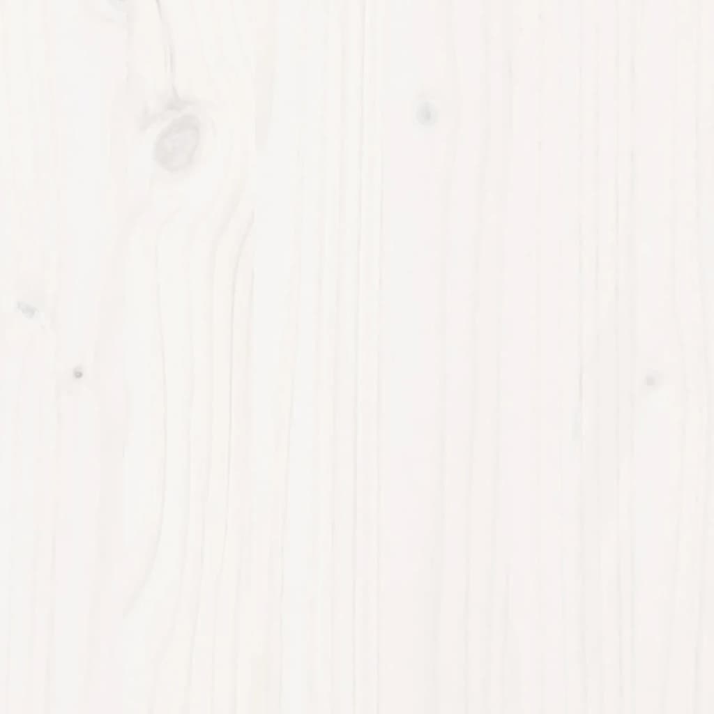 Skydedør massivt fyrretræ - hvid, 90 x 208 cm, 1 - number 9.