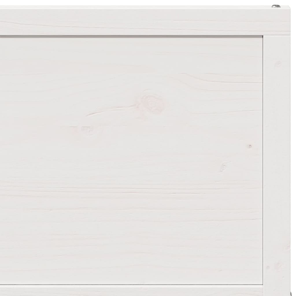 Skydedør massivt fyrretræ - hvid, 90 x 208 cm, 1 - number 8.