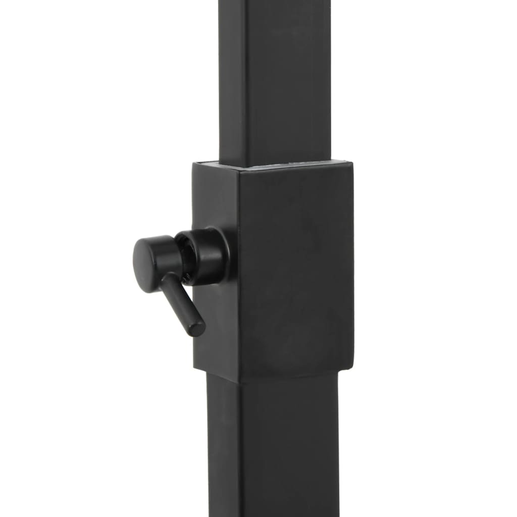 Dobbelt brusehoved med blandingsbatteri og slange messing sort - number 7.