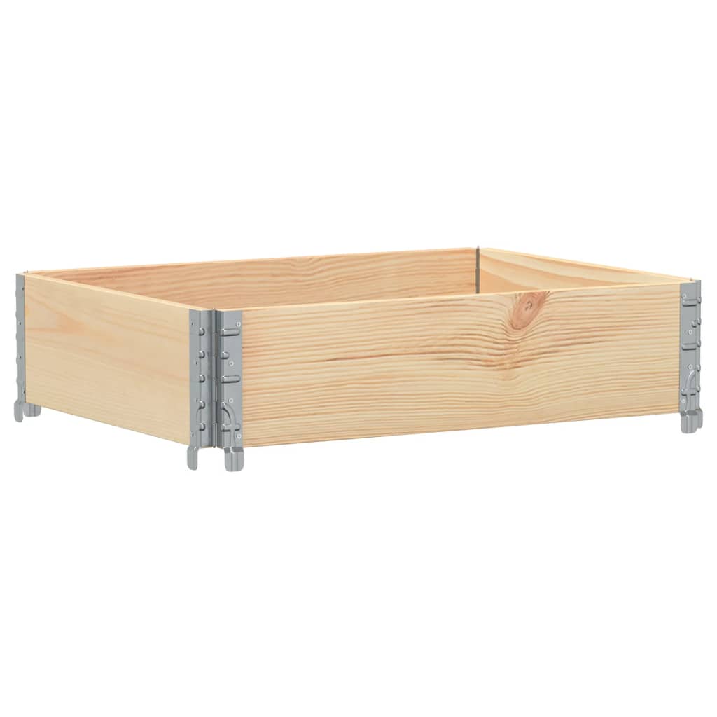Planter 80x60 cm solid pine - natural colored, 80 x 60 x 21.5 cm, 1 - number 2.