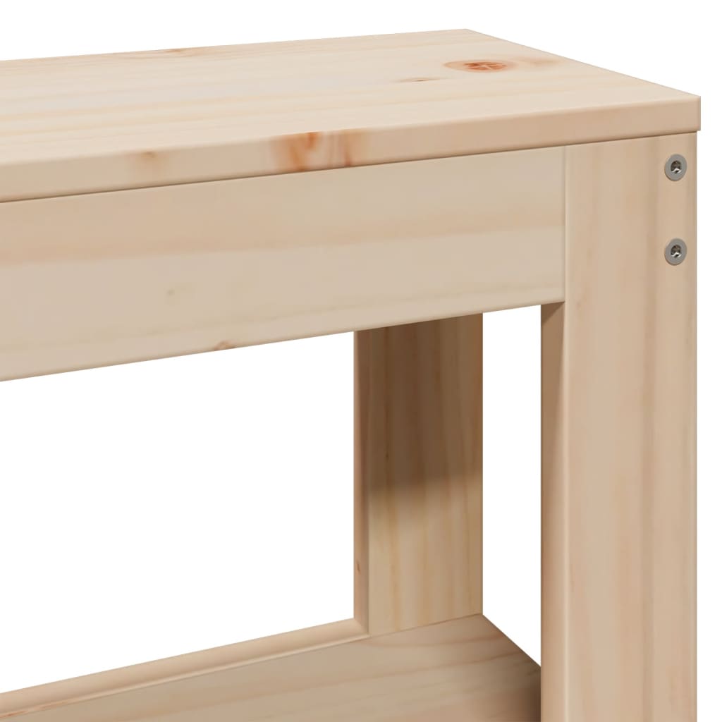 Rama łóżka bez materaca sosna stała - naturalny kolor, 120 x 190 cm - number 10.