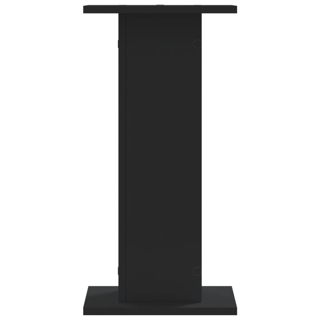 Službeni zvučnici 2 pcs. izgrađeno drvo - crno, 30 x 30 x 60 cm - number 5.