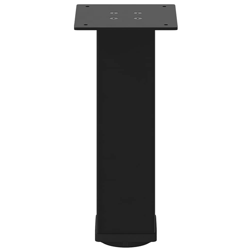 Salongbord 4 stk. 42-44 cm stål-svart, 42-44 cm (80 mm), 1, x - number 6.