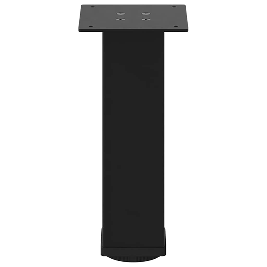 Salongbord 4 stk. 42-44 cm stål-svart, 42-44 cm (80 mm), 1, x - number 5.