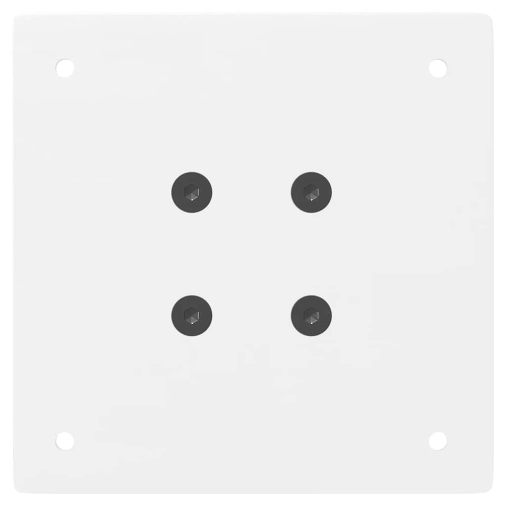 Sofabordben 4 stk. 42 cm stål - hvid, 42 cm (80 mm), 1, x - number 7.