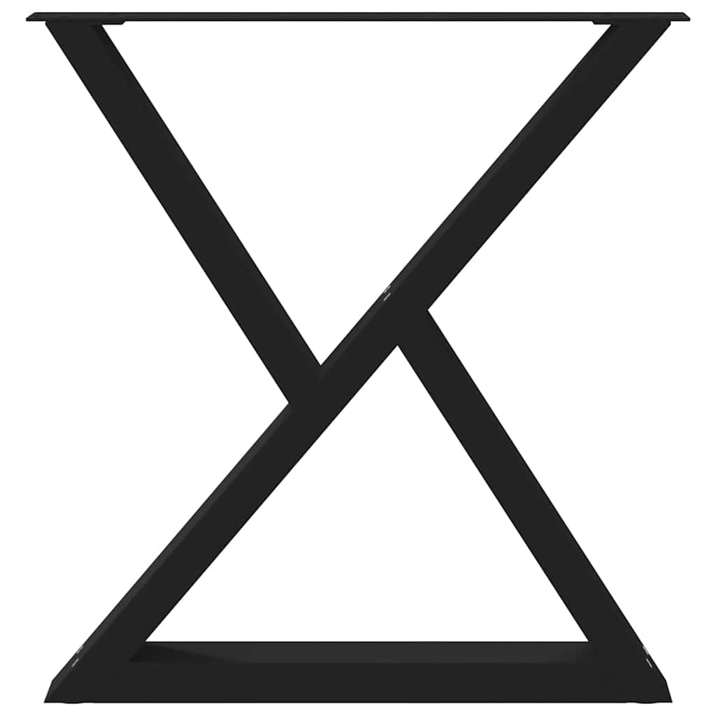 Spisebordsben stk 70x(72-73,3) cm stål - sort, 70 x (72-73.3) cm, 1, x - number 5.