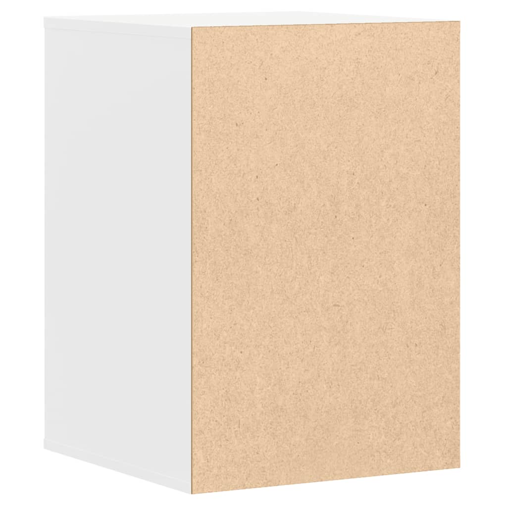 Kommode til hjørne konstrueret træ - hvid, 40 x 41 x 58 cm, 1 - number 7.