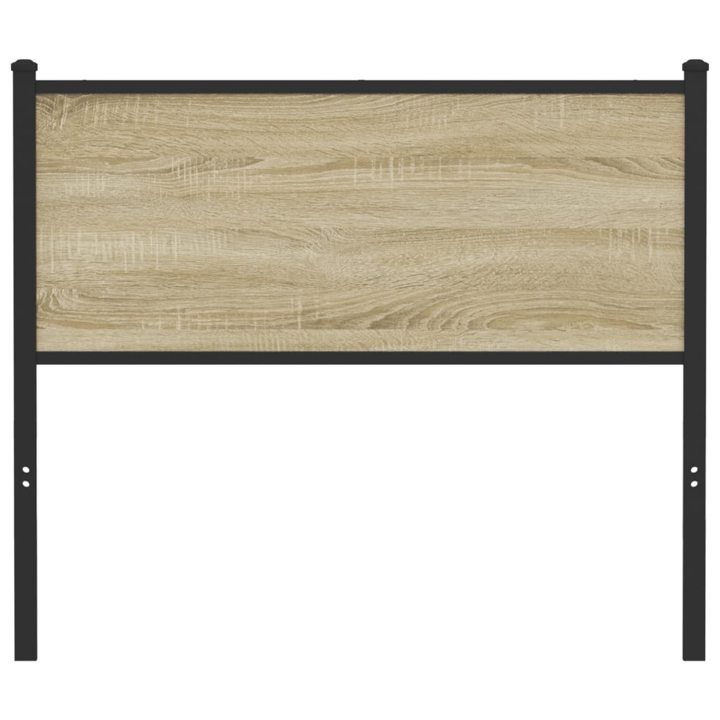 Sengekraft konstruert tre og stål sonoma -eg - sonoma, 107 cm, 1 - number 3.