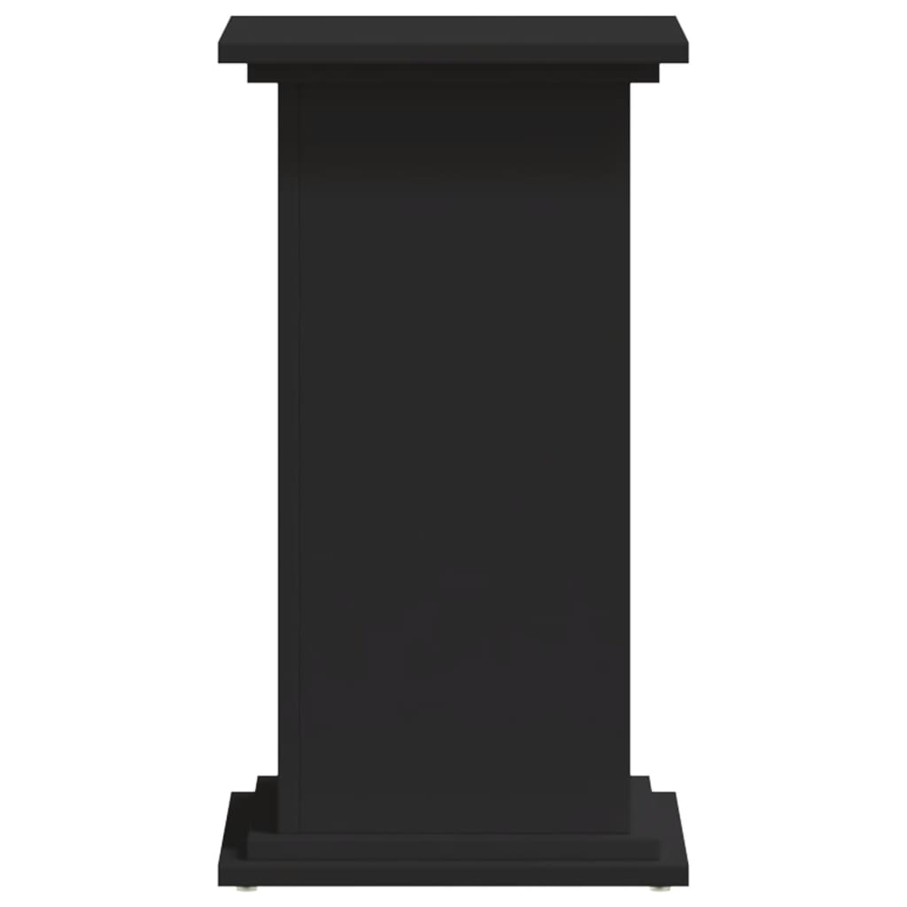 Stalak za biljke izgrađeno drvo - crno, 33 x 33 x 60 cm, 1 - number 5.