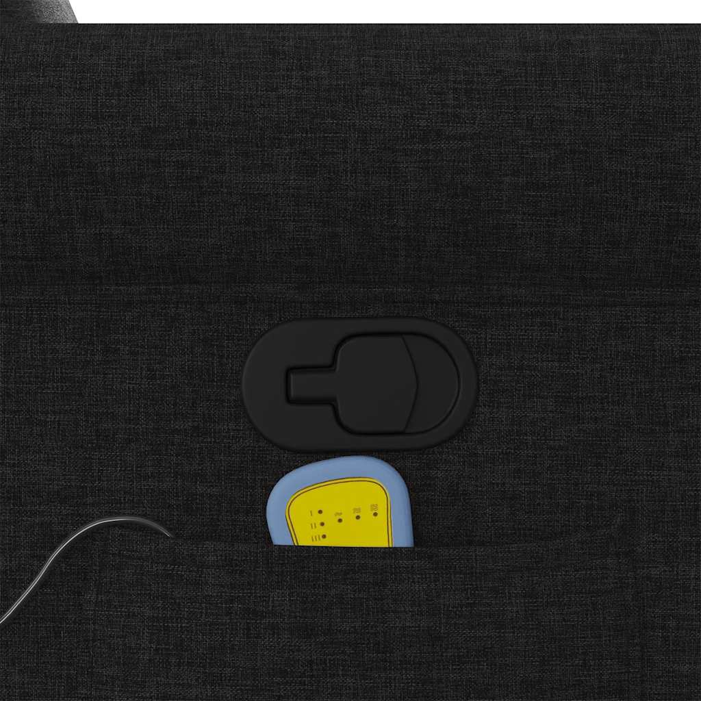 Løftestol med massage stof - sort, 1, manuel tilbagelæningsfunktion, ja - number 12.