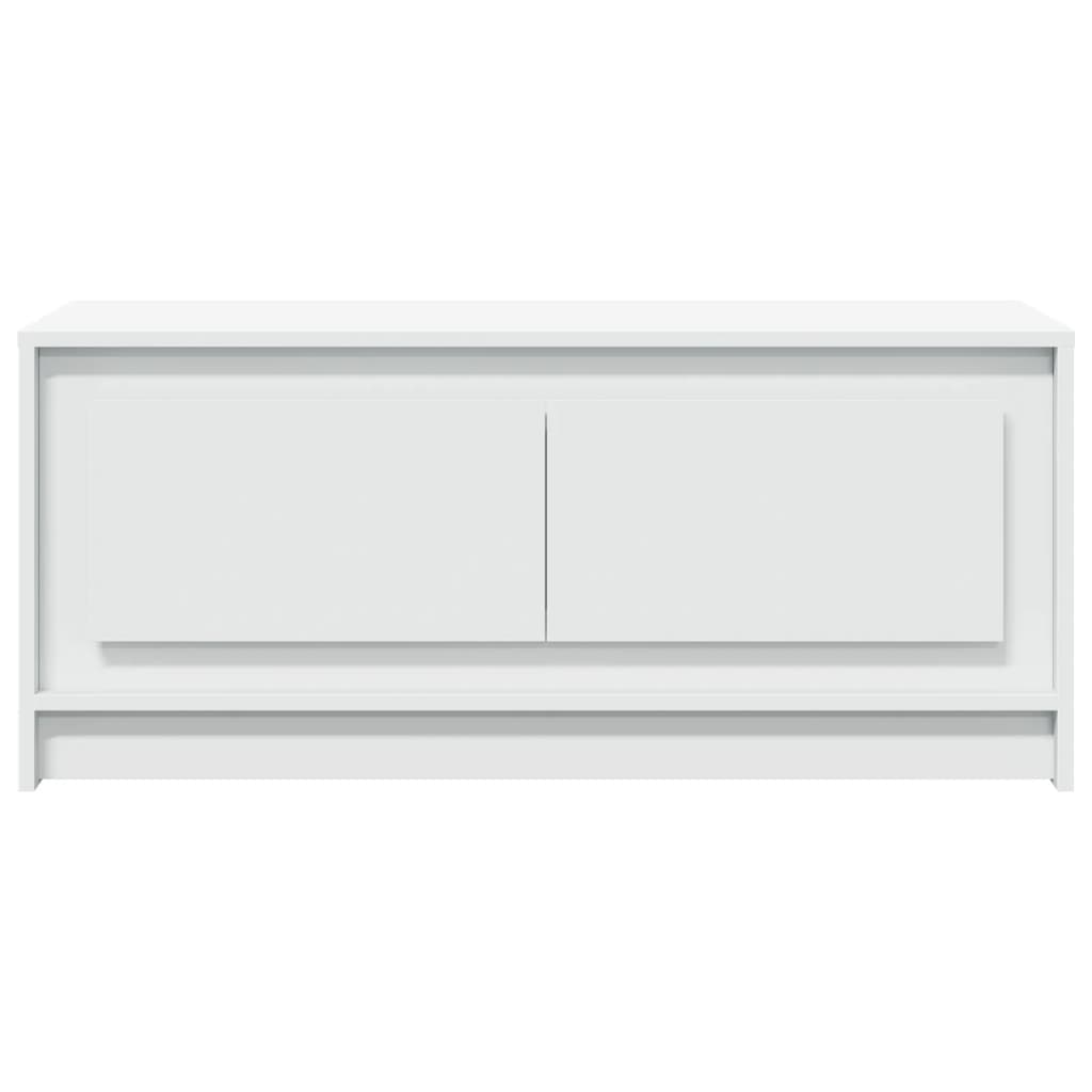 Stolik kawowy z oświetleniem led drewno konstrukcyjne - biały, 1 - number 6.