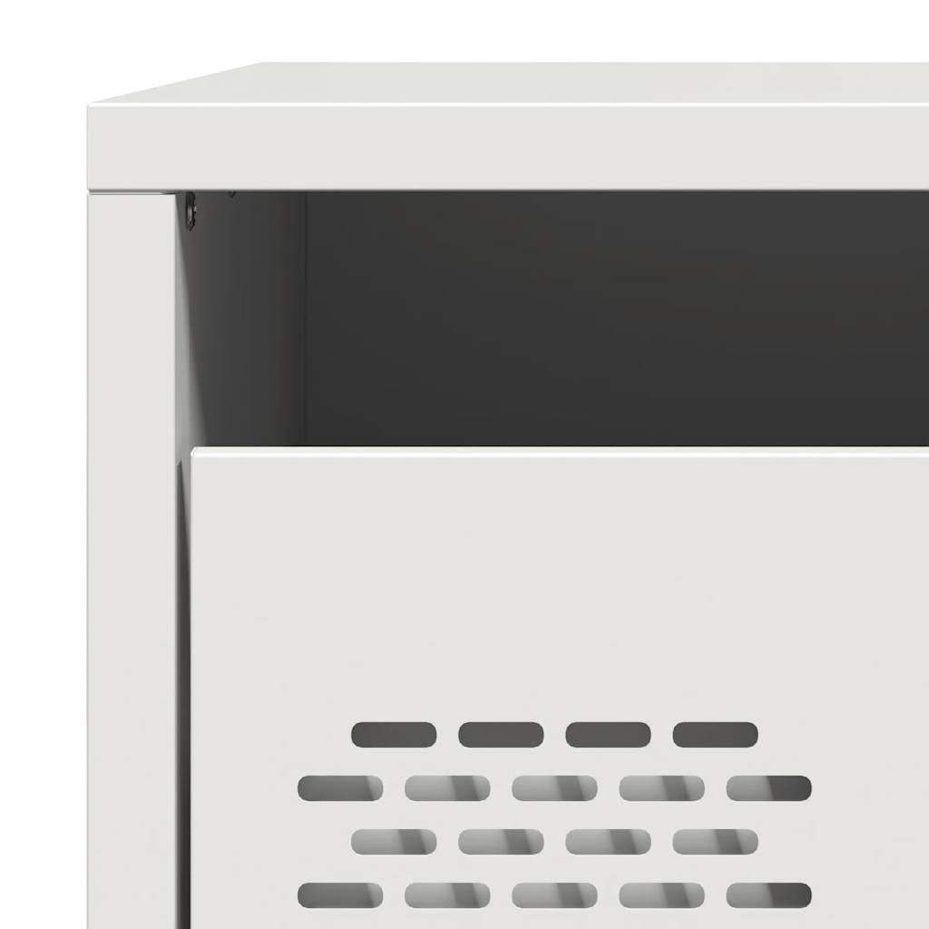 Noćni ormarići kom. 35x39x43,5 cm čelik - bijela, 2 - number 11.