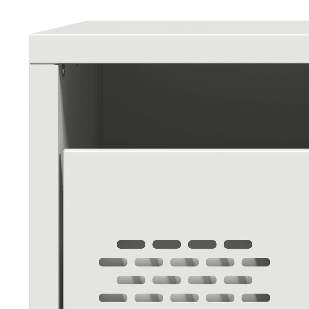 Stolik nocny 35x39x43,5 cm stal - biały, 1 - number 10.