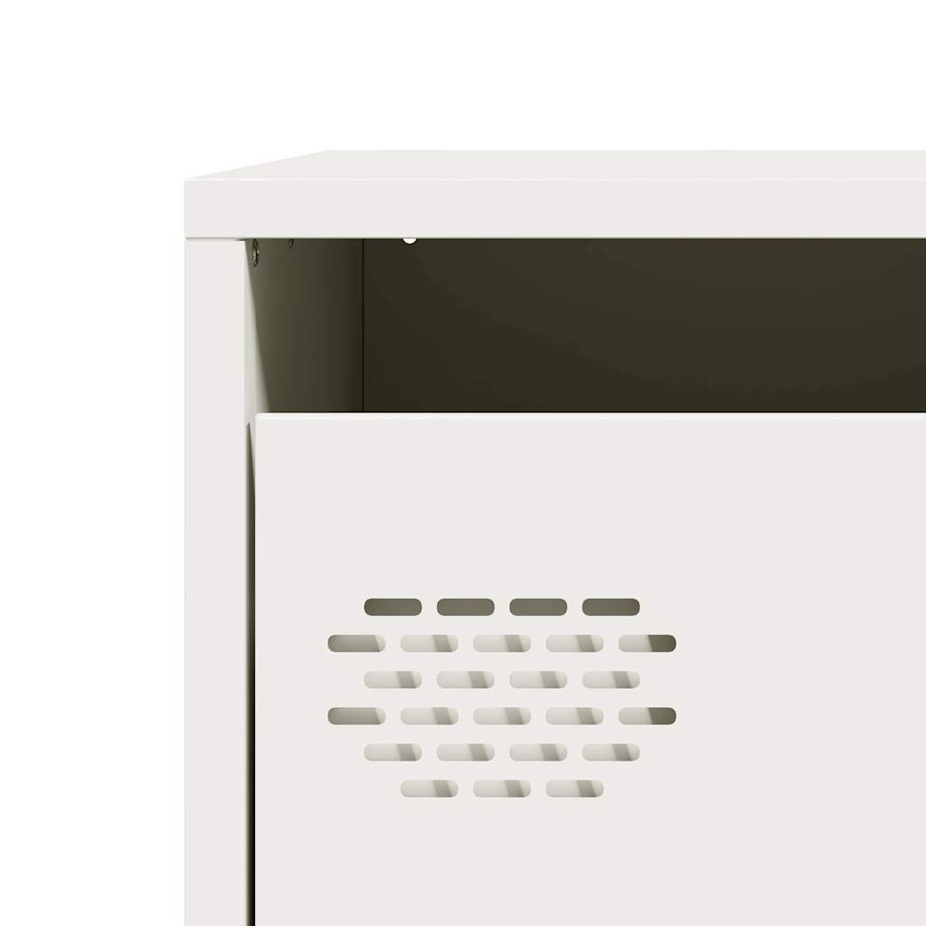 Skab 68x39x73,5 cm koldvalset stål - hvid, 1, 68 cm - number 10.